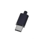 Вилка USB Type-C 4pin в корпусе на кабель черная CN-7-06</ntran>