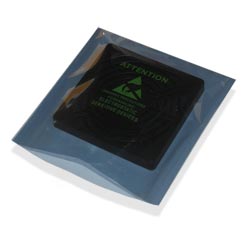 Antistatic bag 14x14.5cm protective with an inscription (translucent)