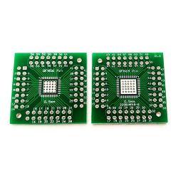 Printed circuit board adapter QFN56/64-DIP pitch 0.5mm