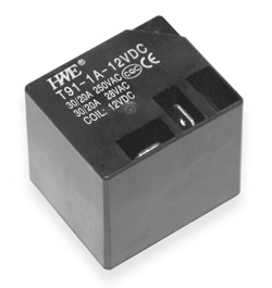 Реле JQX-16f (T91) 30A 1A coil 12VDC