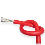 Installation wire UL3239 14AWG (41*0.254) silicone red (3KV)