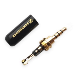 Plug to cable HM-702 Sennheiser 4-pin 2.5mm Black, type B