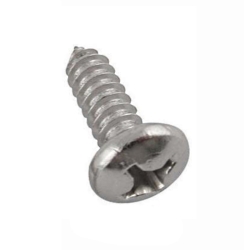  Self-tapping screw for metal, hardened  3.5 x 16 mm. with rounded head PH galvanized.