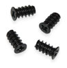 Self-tapping screw black KB5x10 for mounting plastic fans