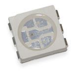 SMD 5050 LED RGB 1000/2000/1000mCd 625/525/465нм</ntran>