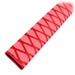 Heat shrinkable tube 50/25 texture red (1m)<gtran/>