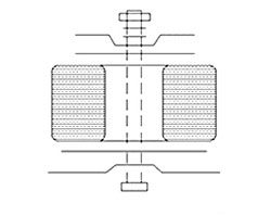 Трансформатор тороидальный HDL-14-250 220V разделительный